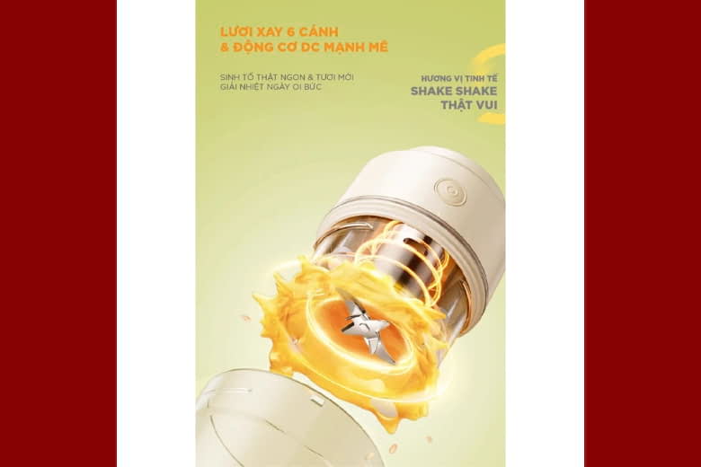 Máy xay sinh tố cầm tay 0.3L Bear BL-4H04A Máy xay sinh tố cầm tay 0.3L Bear BL-4H04A