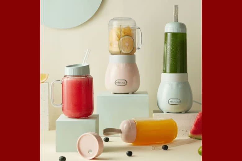 Máy xay sinh tố cầm tay 0.4L + 0.35L 2 cối 150W Bear BL-4H04M (LLJ-C04W1) Máy xay sinh tố cầm tay 0.4L + 0.35L 2 cối 150W Bear BL-4H04M (LLJ-C04W1)