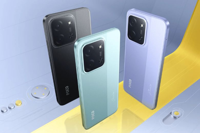 Thiết kế Xiaomi POCO C85 5G tinh tế, lấy cảm hứng từ cực quang