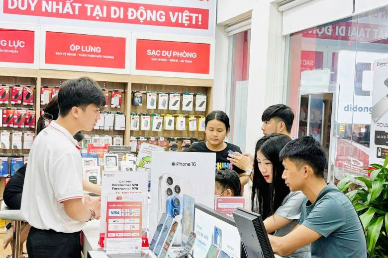 Mua điện thoại Sony chính hãng tại Di Động Việt