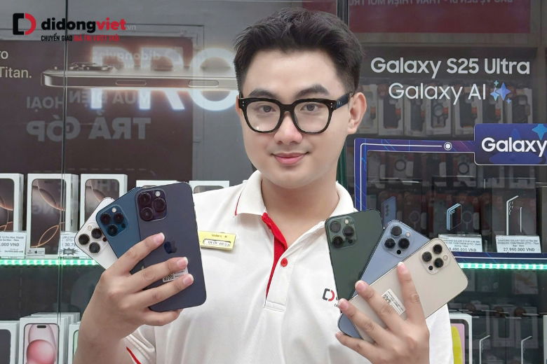 Hình ảnh iPhone 14 thường cũ uy tín tại Di Động Việt