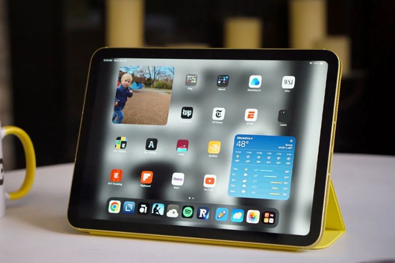 iPad Gen 11 màn hình lớn, viền mỏng, hiển thị rõ ràng