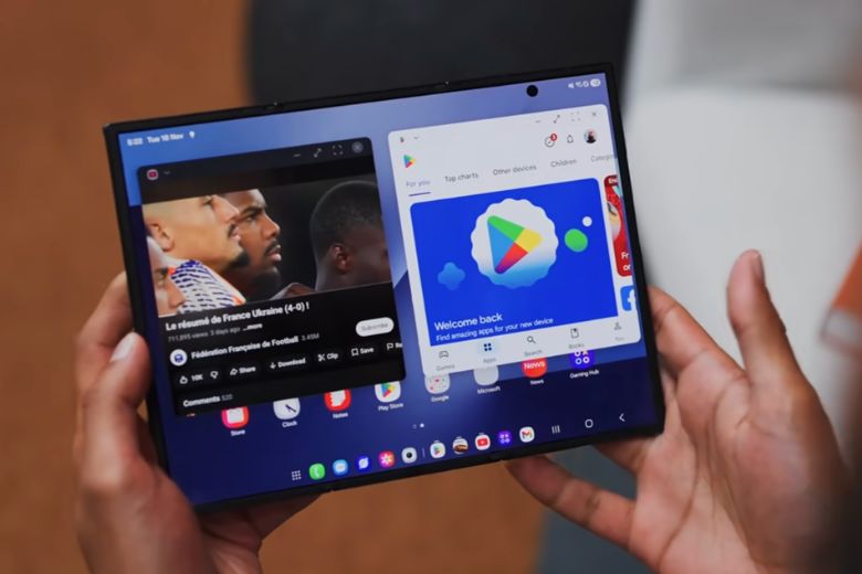 Samsung Galaxy Z TriFold thiết kế gập ba vô cùng độc đáo