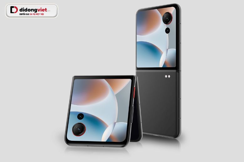 Thiết kế ZTE nubia Flip3 siêu nhẹ với bản lề bền bỉ thế hệ thứ 3