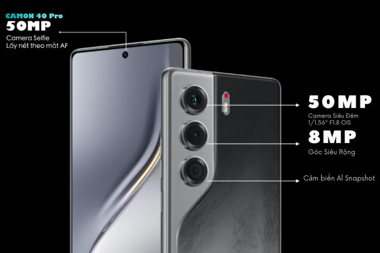 Camera TECNO CAMON 40 PRO 256GB