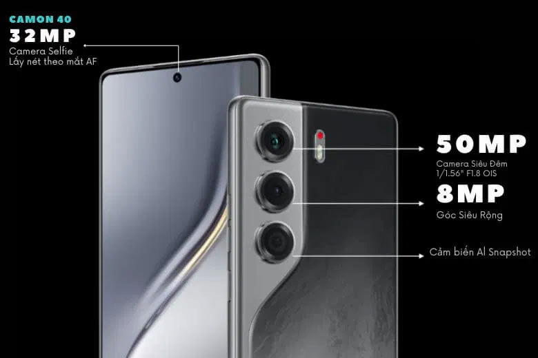 Camera TECNO Camon 40