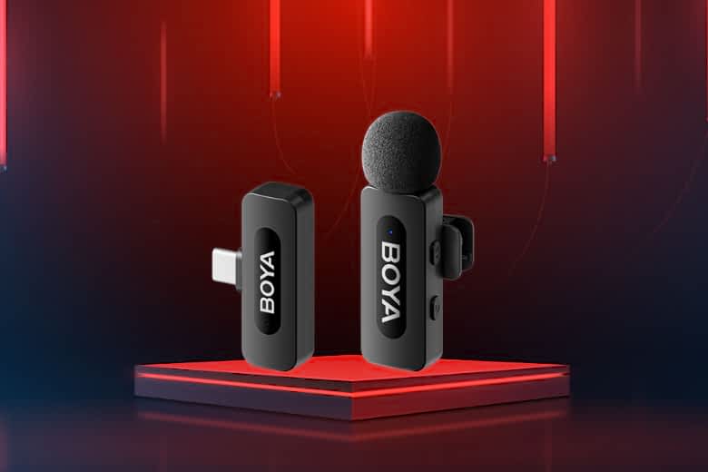 Microphone thu âm không dây Boya BY-V10 V2.0