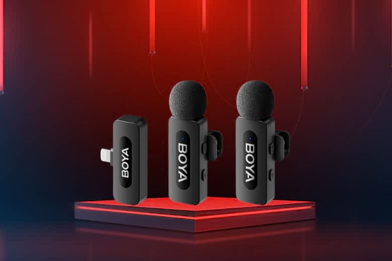 Microphone thu âm không dây Boya BY-V20 V2.0