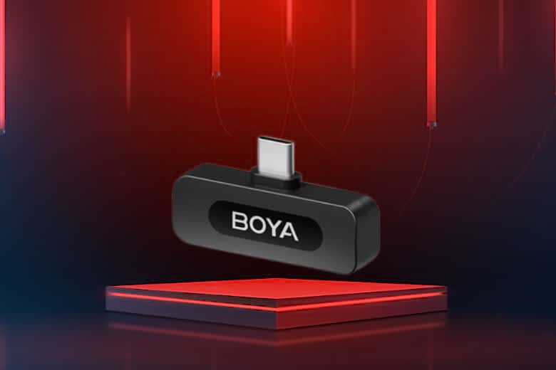 Microphone thu âm không dây Boya BY-V20 V2.0