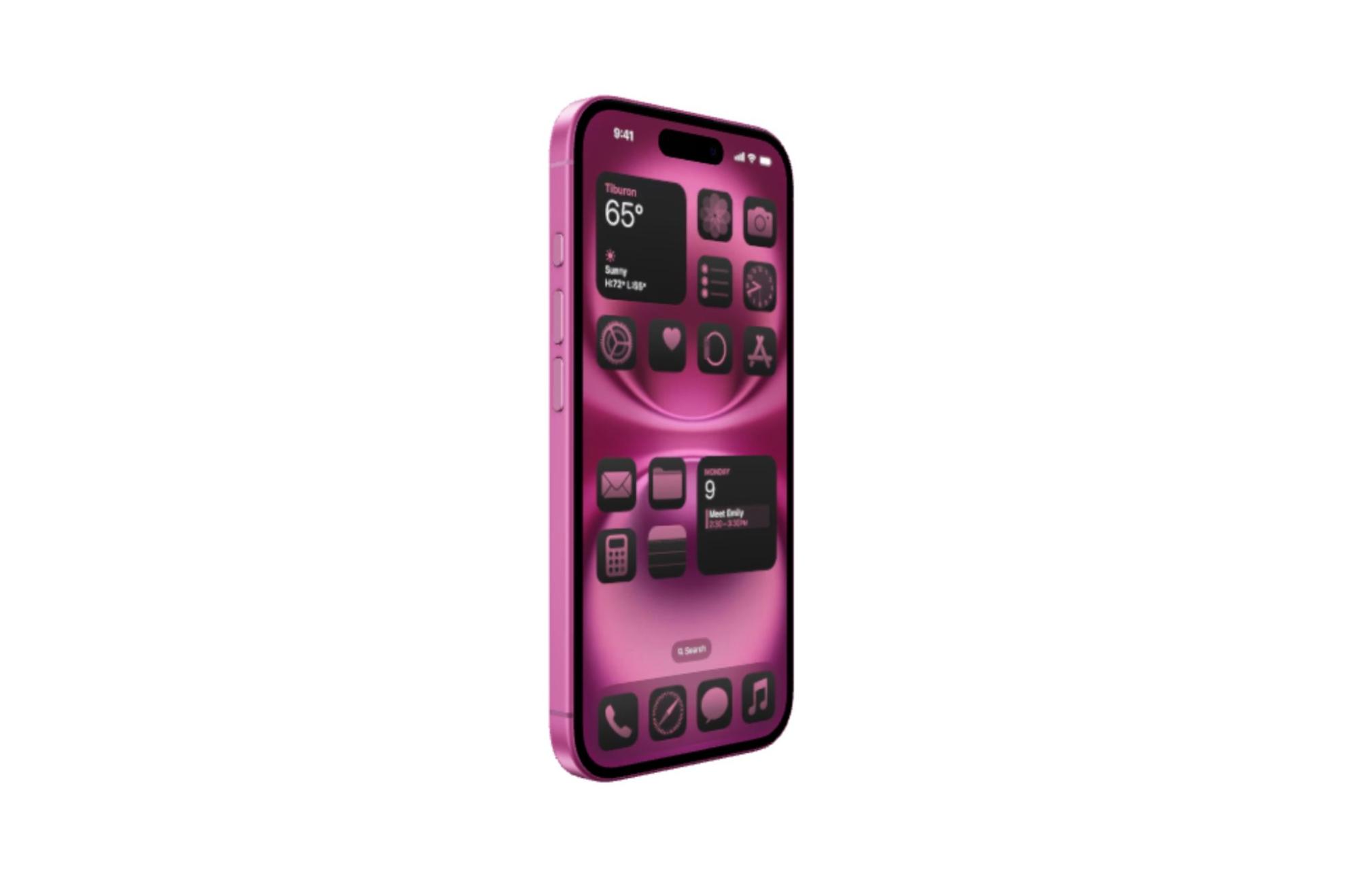 iPhone 16 tiêu chuẩn màu hồng