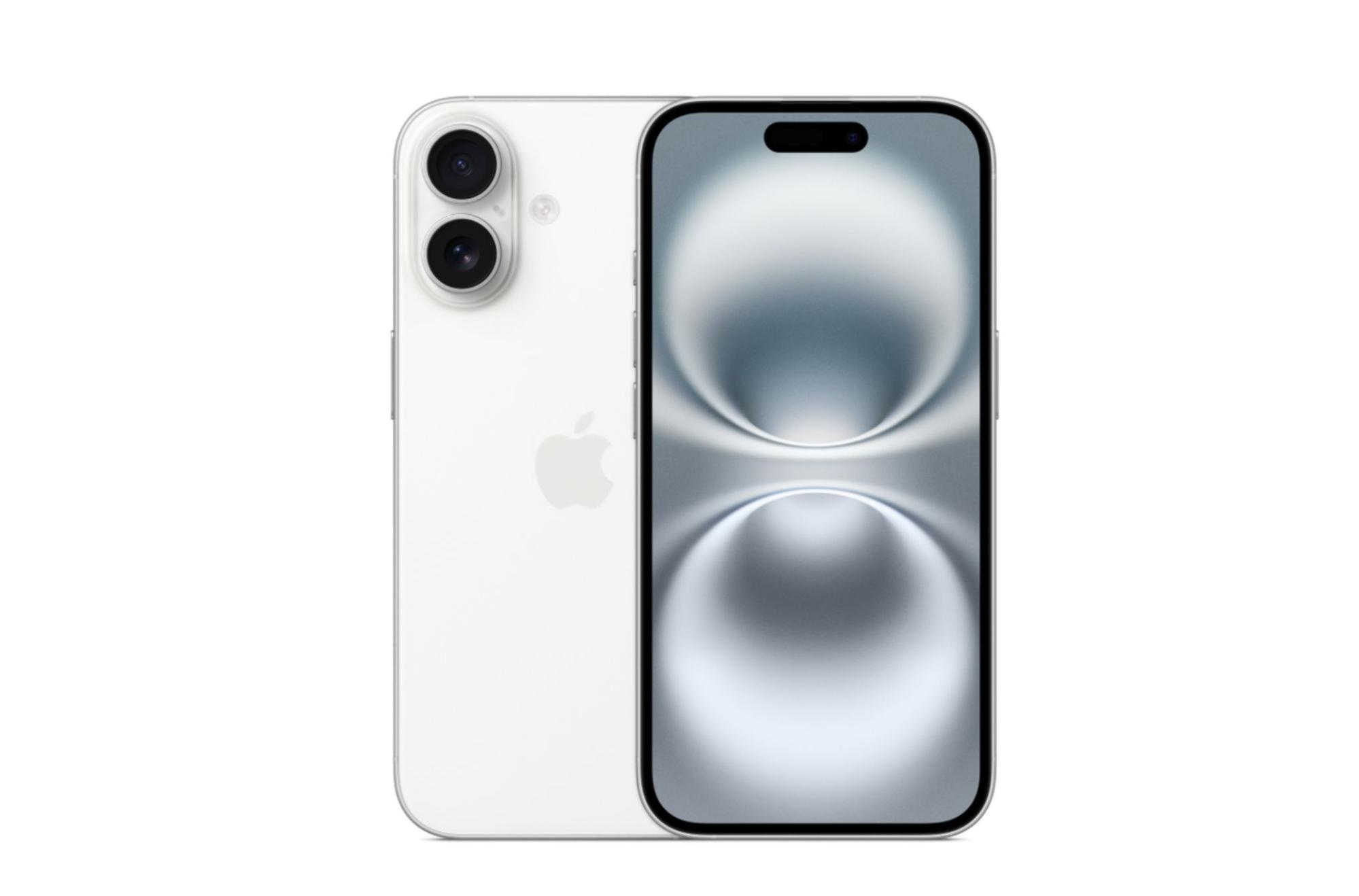 iPhone 16 Plus màu trắng