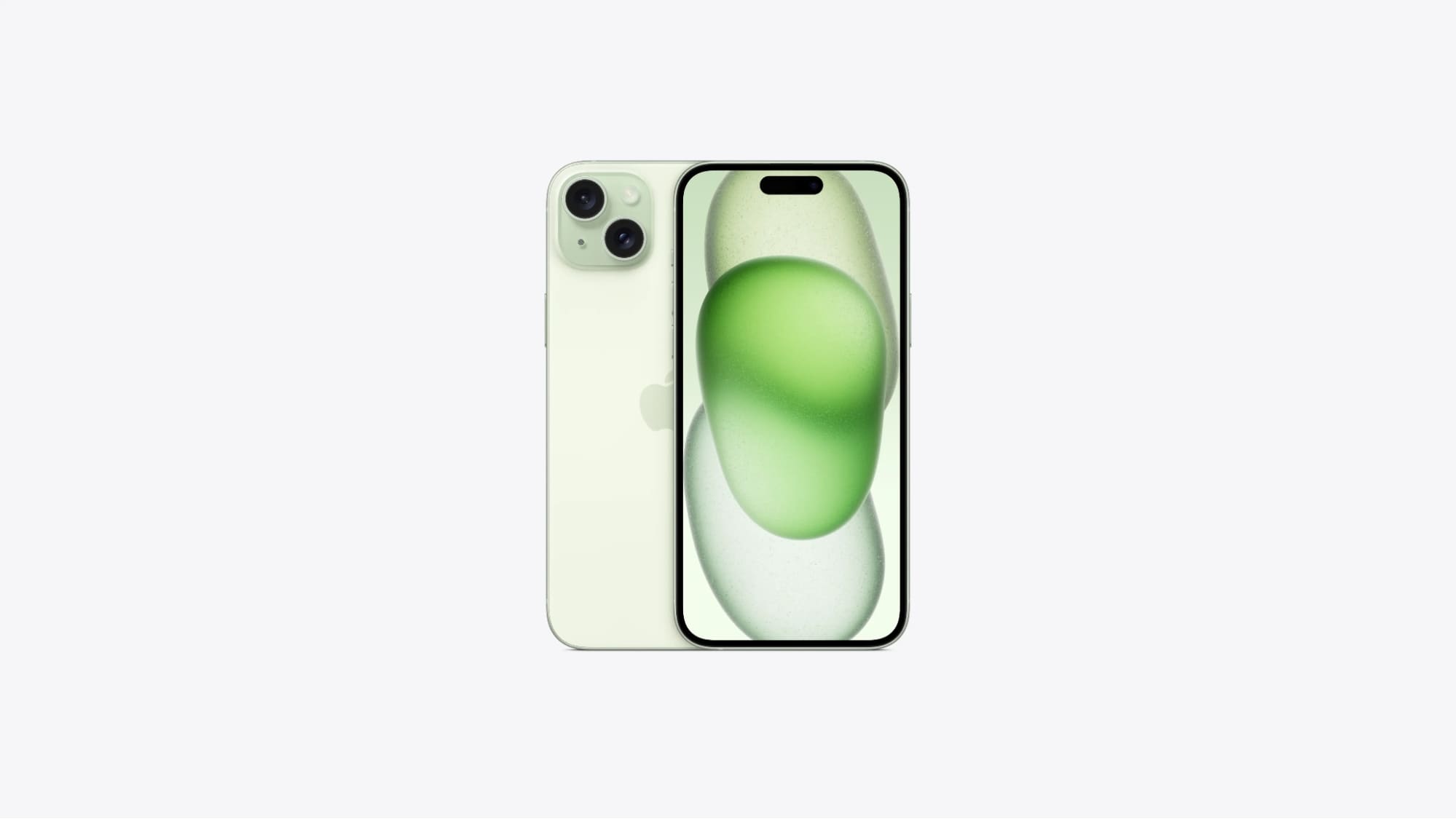 iPhone 15 thường màu xanh lá