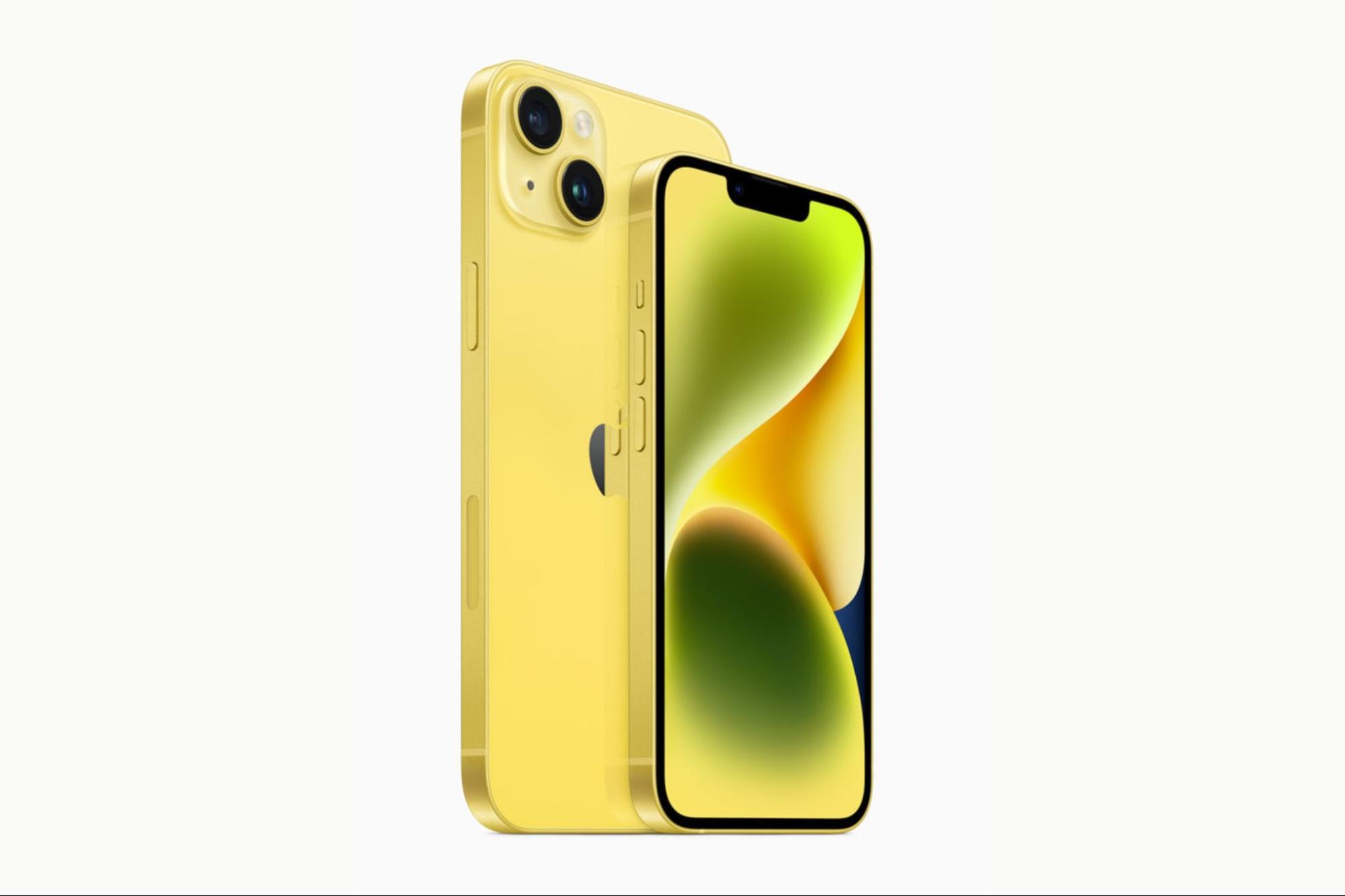 iPhone 14 thường màu vàng