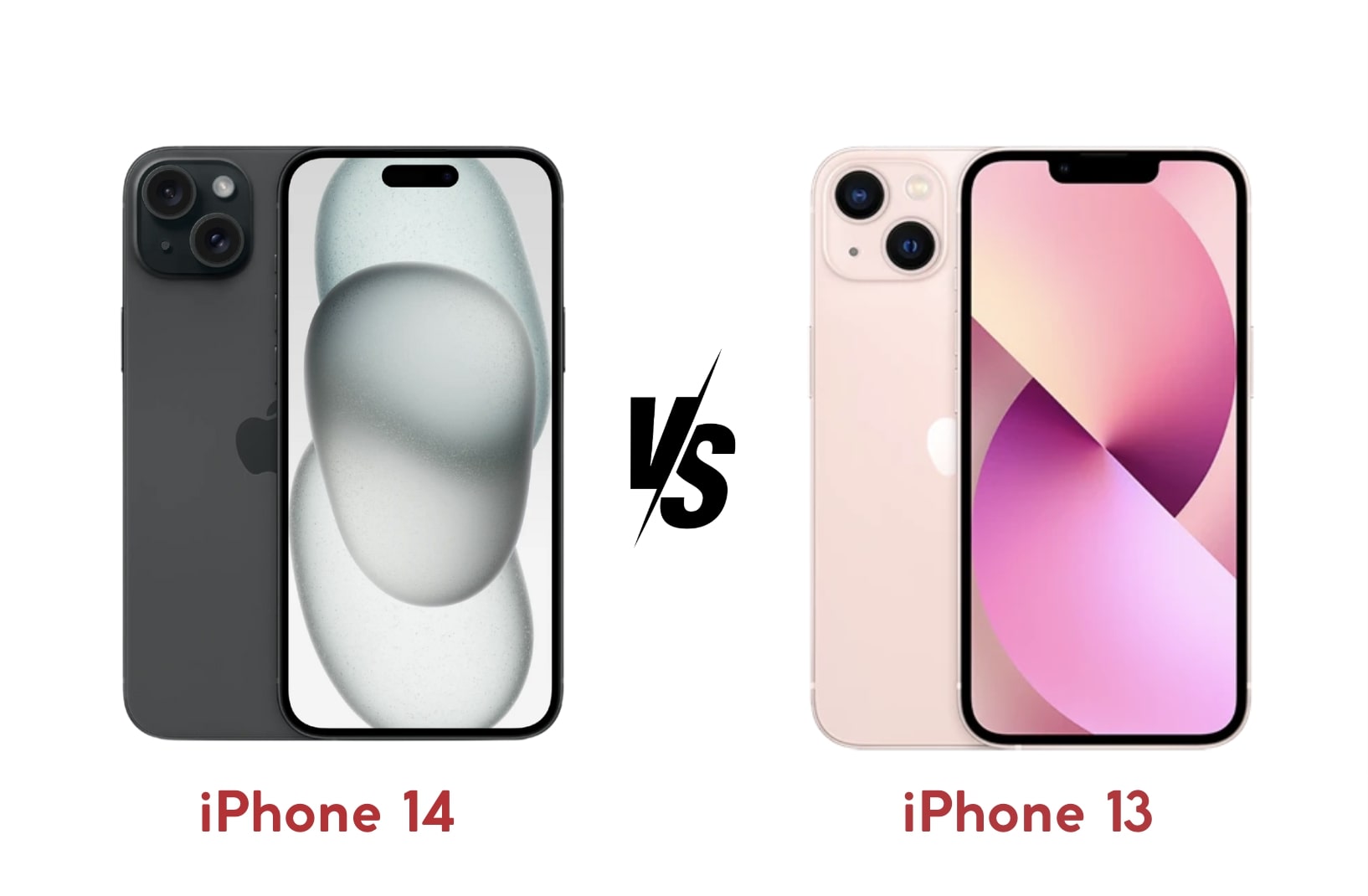 iPhone 14 thường vs iPhone 13 thường