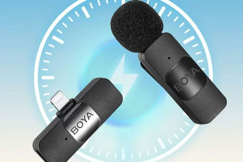 Microphone thu âm không dây Boya BY-V1 V2.0