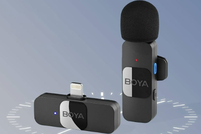 Microphone thu âm không dây Boya BY-V2 V2.0