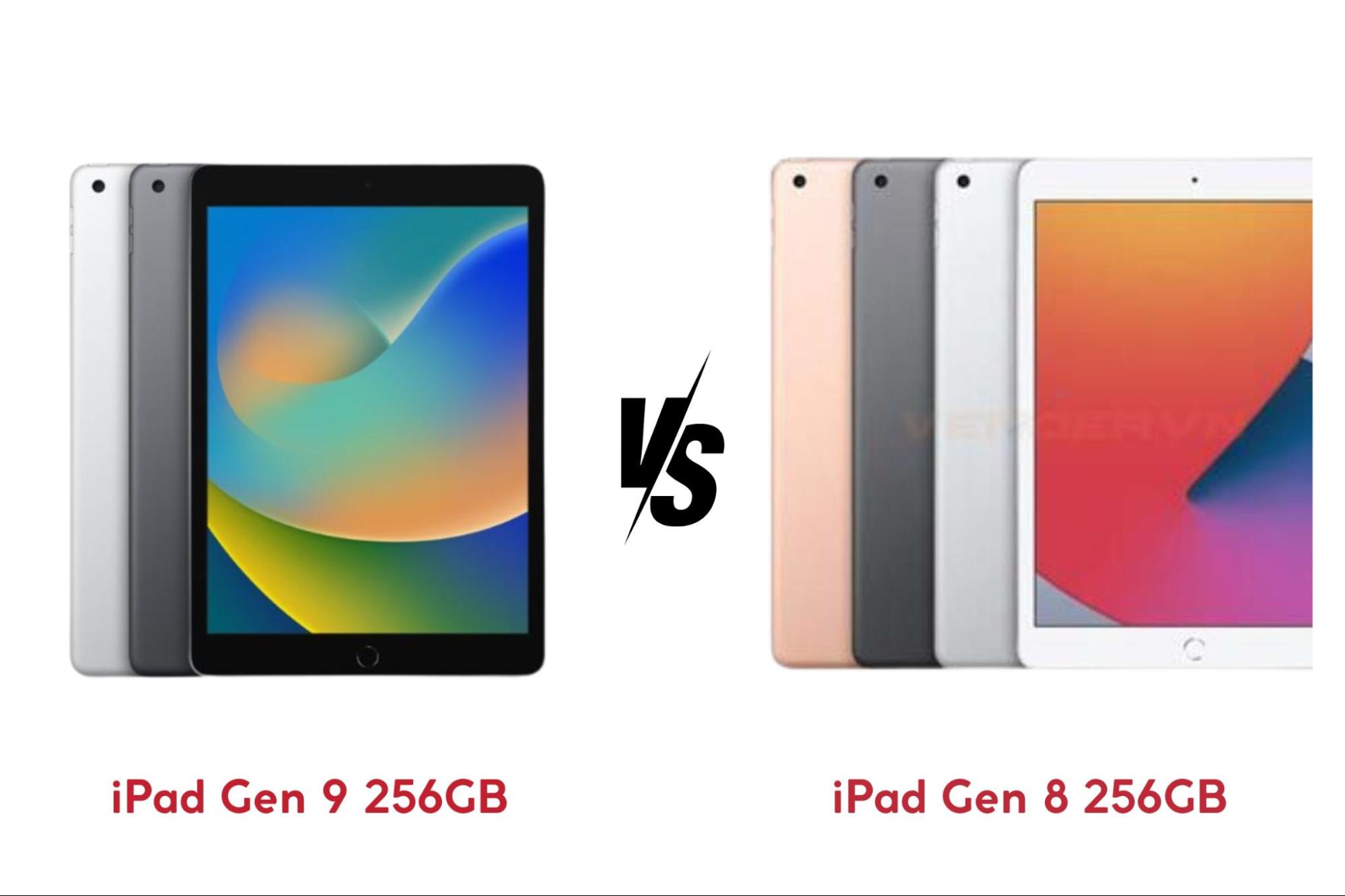 iPad Gen 9 256GB có gì nâng cấp hơn so với iPad Gen 8