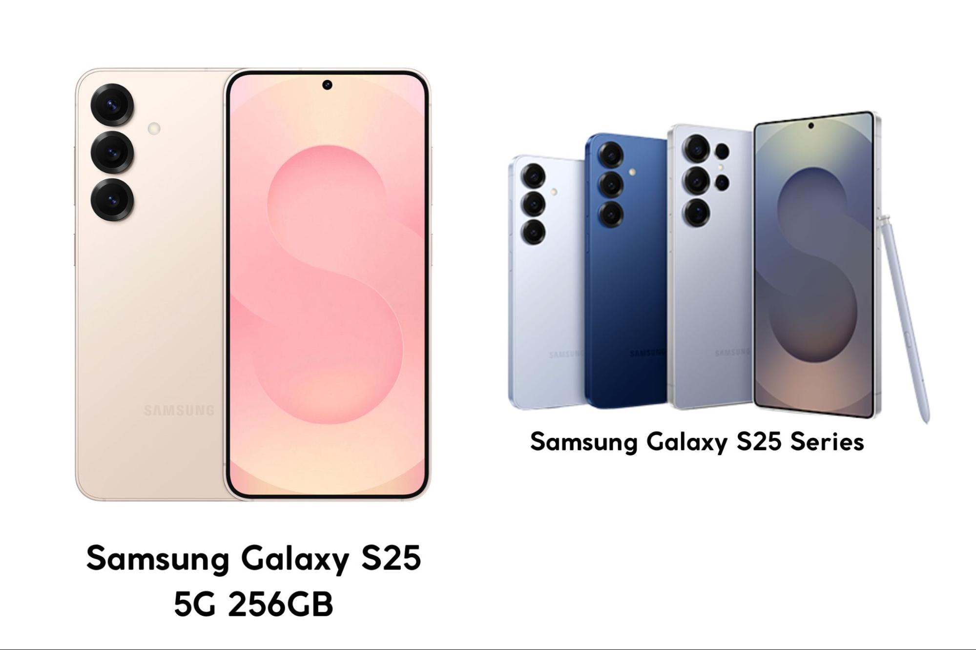 Samsung Galaxy S25 5G 256GB là một phần của Galaxy S25 Series, bao gồm Galaxy S25+, Galaxy S25 Ultra và Galaxy S25 FE