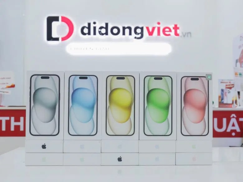 Mua iPhone 15 256GB Chính hãng tại Di Động Việt