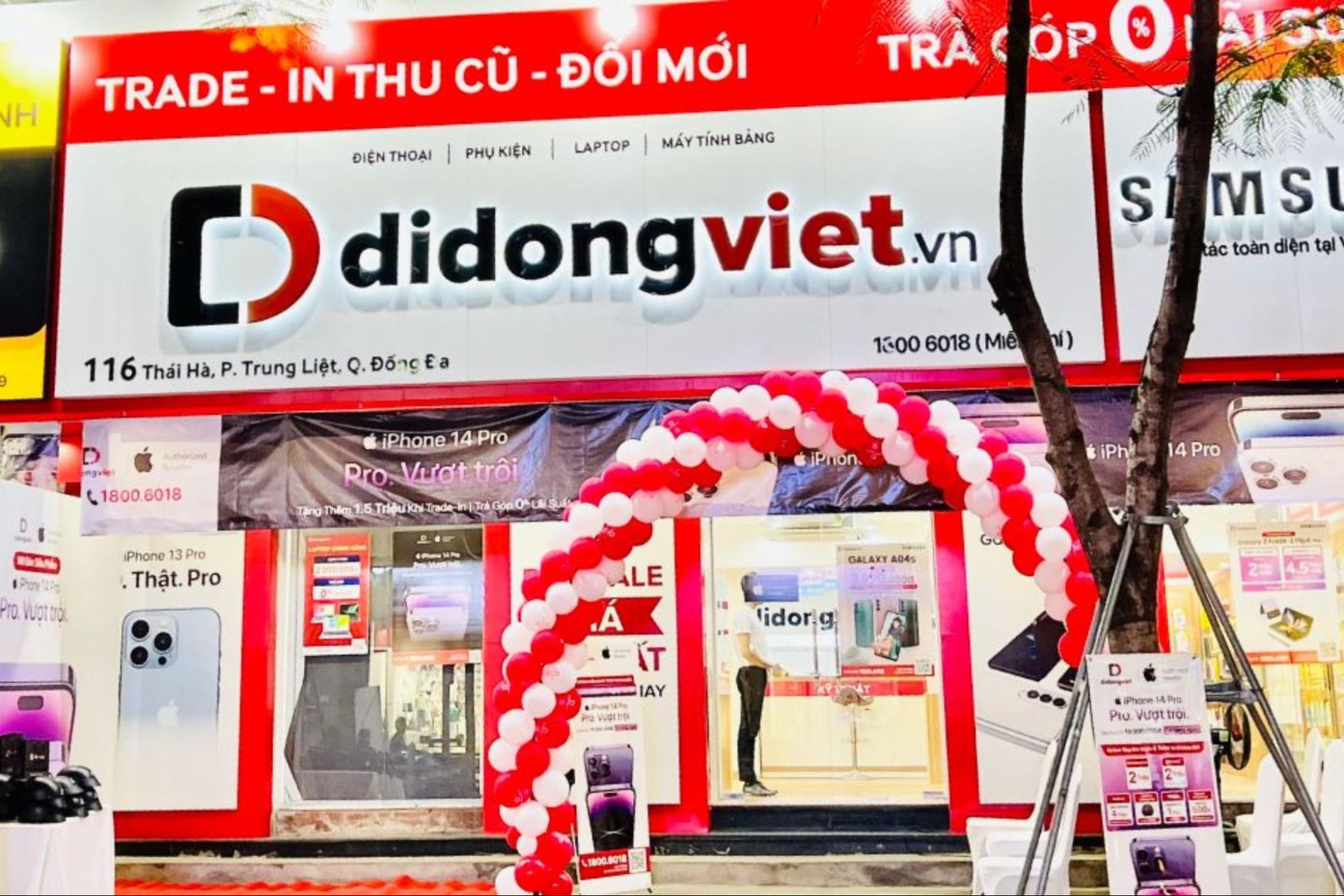 Cửa hàng Di Động Việt