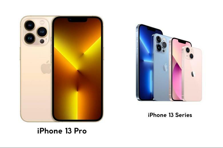 iPhone 13 Pro so sánh iPhone 13 Series khác