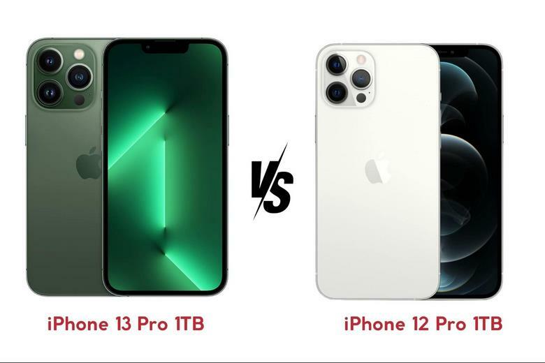 iPhone 13 Pro 1TB vs iPhone 12 Pro 1TB