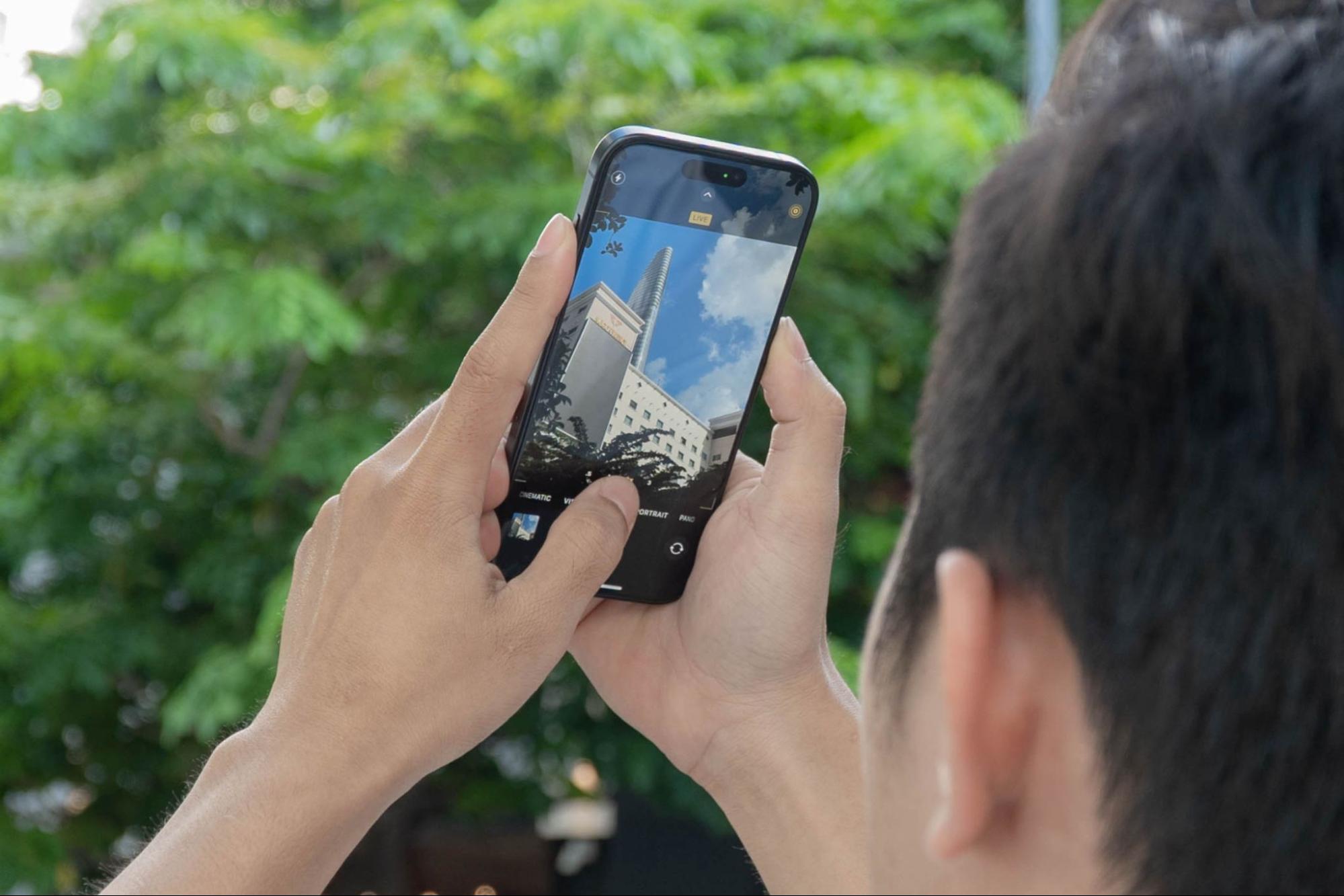 Camera iPhone 15 Pro 128GB cũ Likenew
