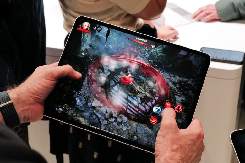 Kết nối wifi mạnh mẽ trên iPad Pro M4 13 inch 256GB