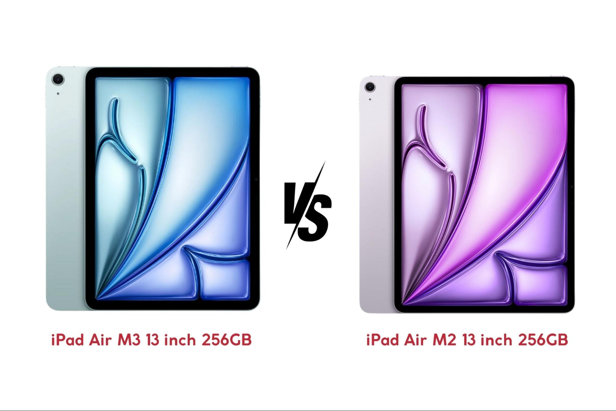 iPad Air M3 13 inch 256GB Wifi có nhiều cải tiến hơn so với iPad Air M2 13 inch 256GB