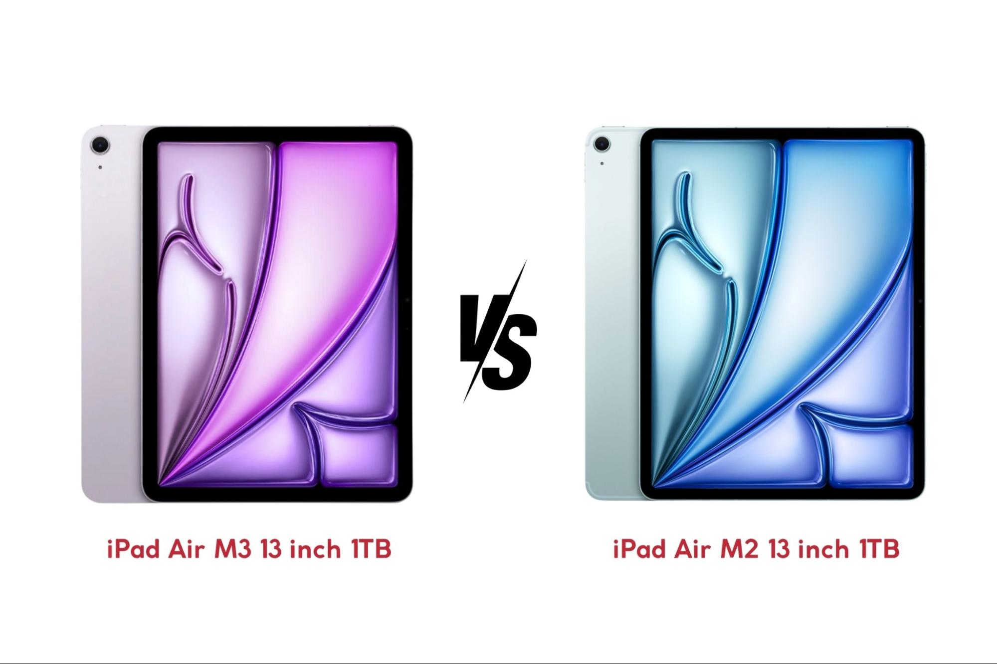 iPad Air M3 13 inch sở hữu nhiều điểm cải tiến hơn so với iPad Air M2 13 inch