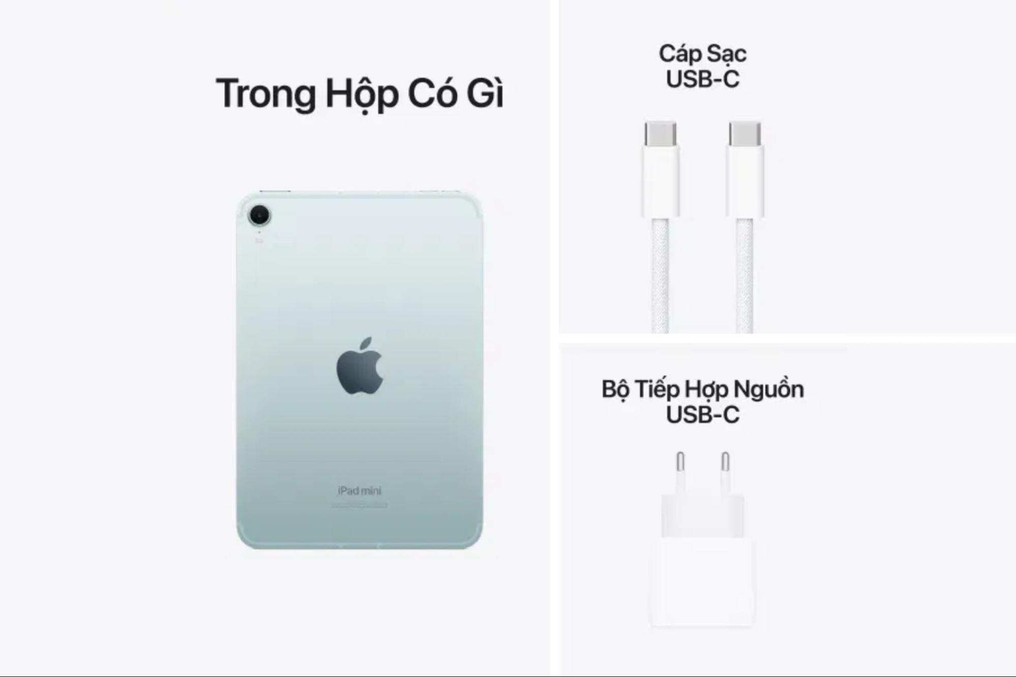 Các tính năng nổi bật khác của iPad mini 7 2024 512GB Wifi
