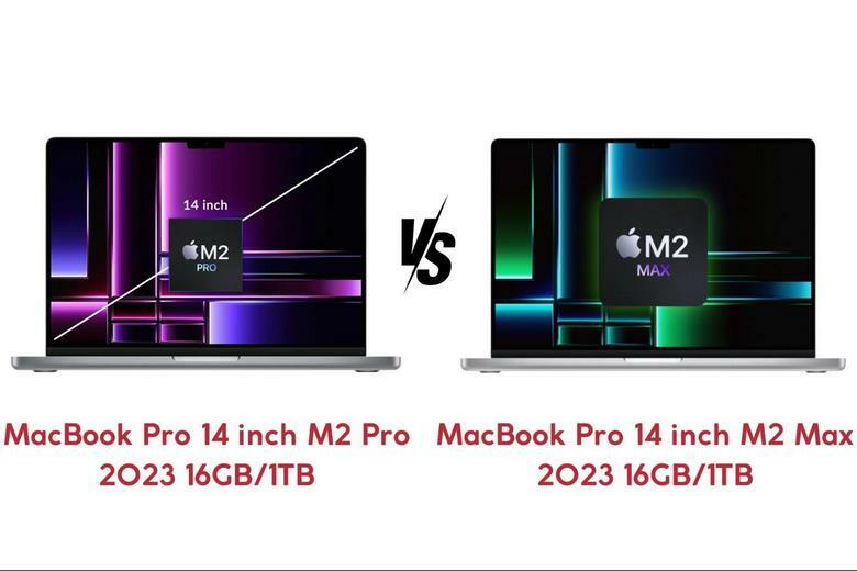 Pro 14 inch M2 Pro 2023 16GB/1TB vs Pro 14 inch M2 Max 2023 16GB/1TB