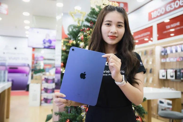iPad Gen 10 256GB có kích thước 10.9 inch với độ phân giải 2360x1640 pixel