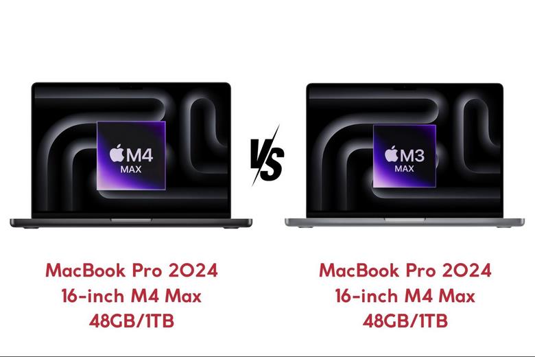 Pro 16-inch M4 Max 48GB/1TB vs Pro 16-inch M3 Max 48GB/1TB