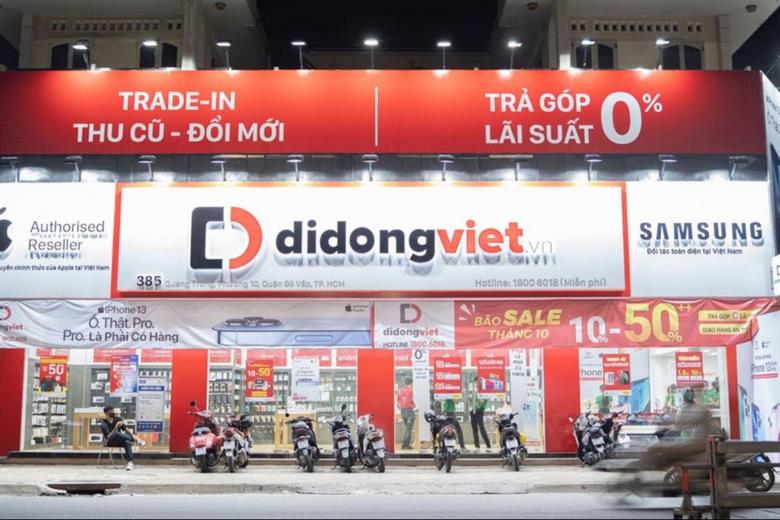 Lựa chọn mua sắm ở Di Động việt