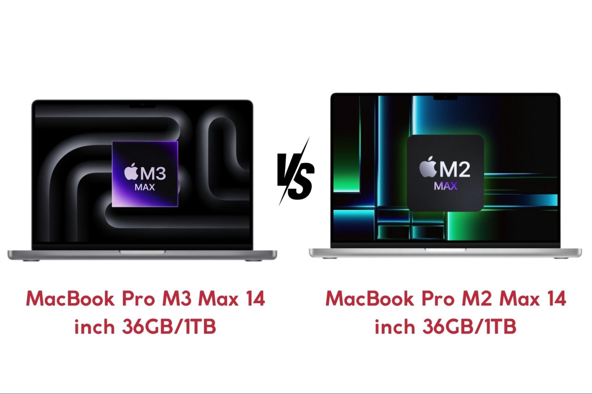 MacBook Pro M3 Max vs MacBook Pro M2 Max