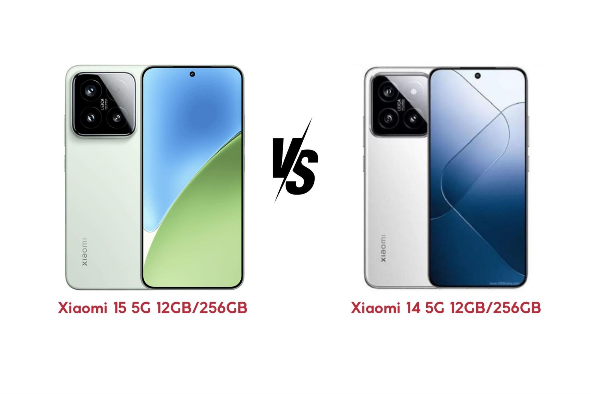 Xiaomi 15 5G 12GB/256GB có gì nâng cấp hơn so với Xiaomi 14 5G 12GB/256GB?