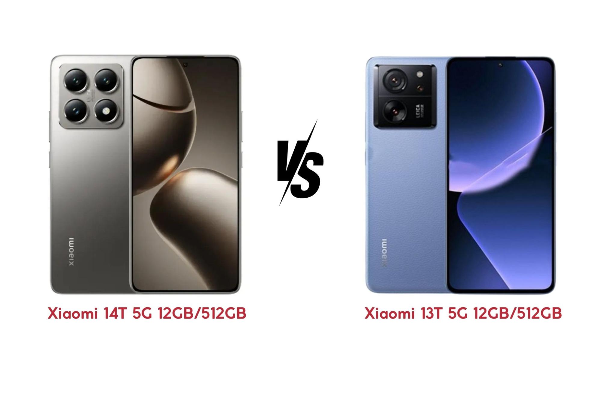 Xiaomi 14T 5G 12GB/512GB có gì nâng cấp hơn so với Xiaomi 13T 5G 12GB/512GB?