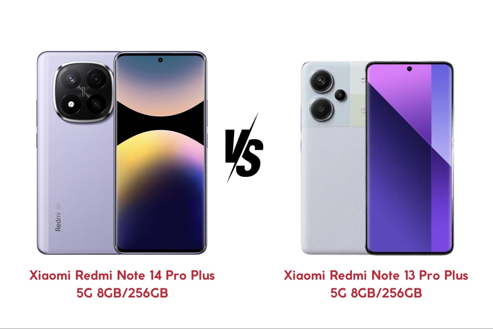 Xiaomi Redmi Note 14 Pro Plus 5G 8GB/256GB có gì nâng cấp hơn so với Xiaomi Redmi Note 13 Pro Plus 5G 8GB/256GB?