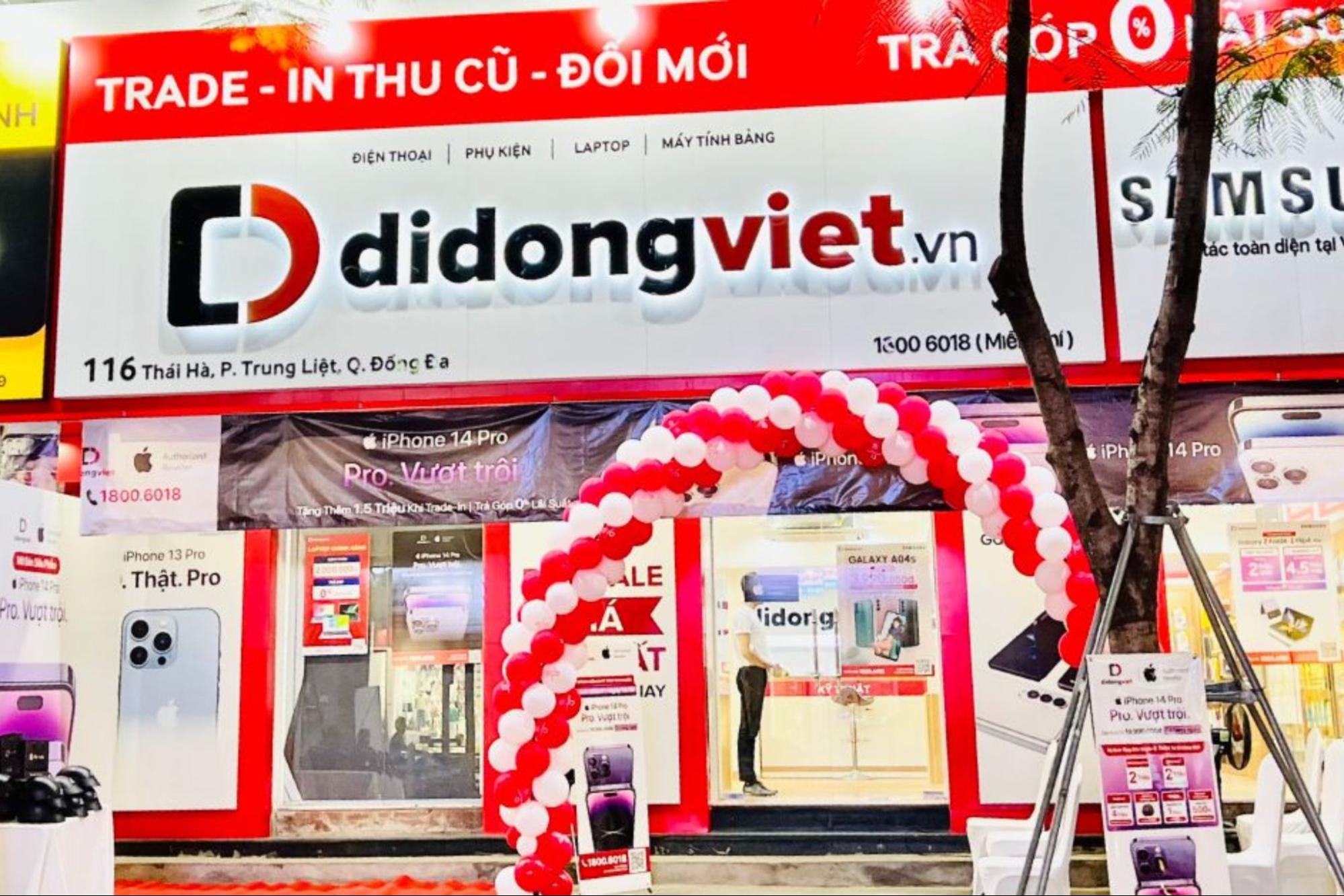 Cửa hàng Di Động Việt