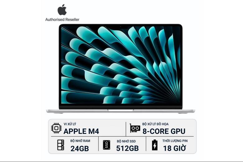 Hiệu năng ấn tượng từ MacBook Air M4 13-inch 24GB/512GB