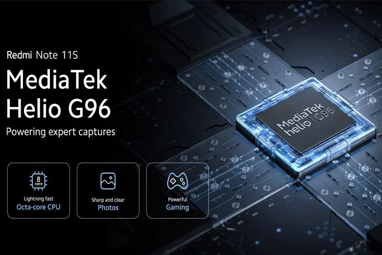 Hiệu năng ổn định với Helio G96