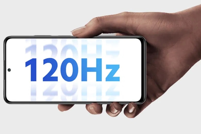 Màn hình Super AMOLED 120Hz đỉnh cao
