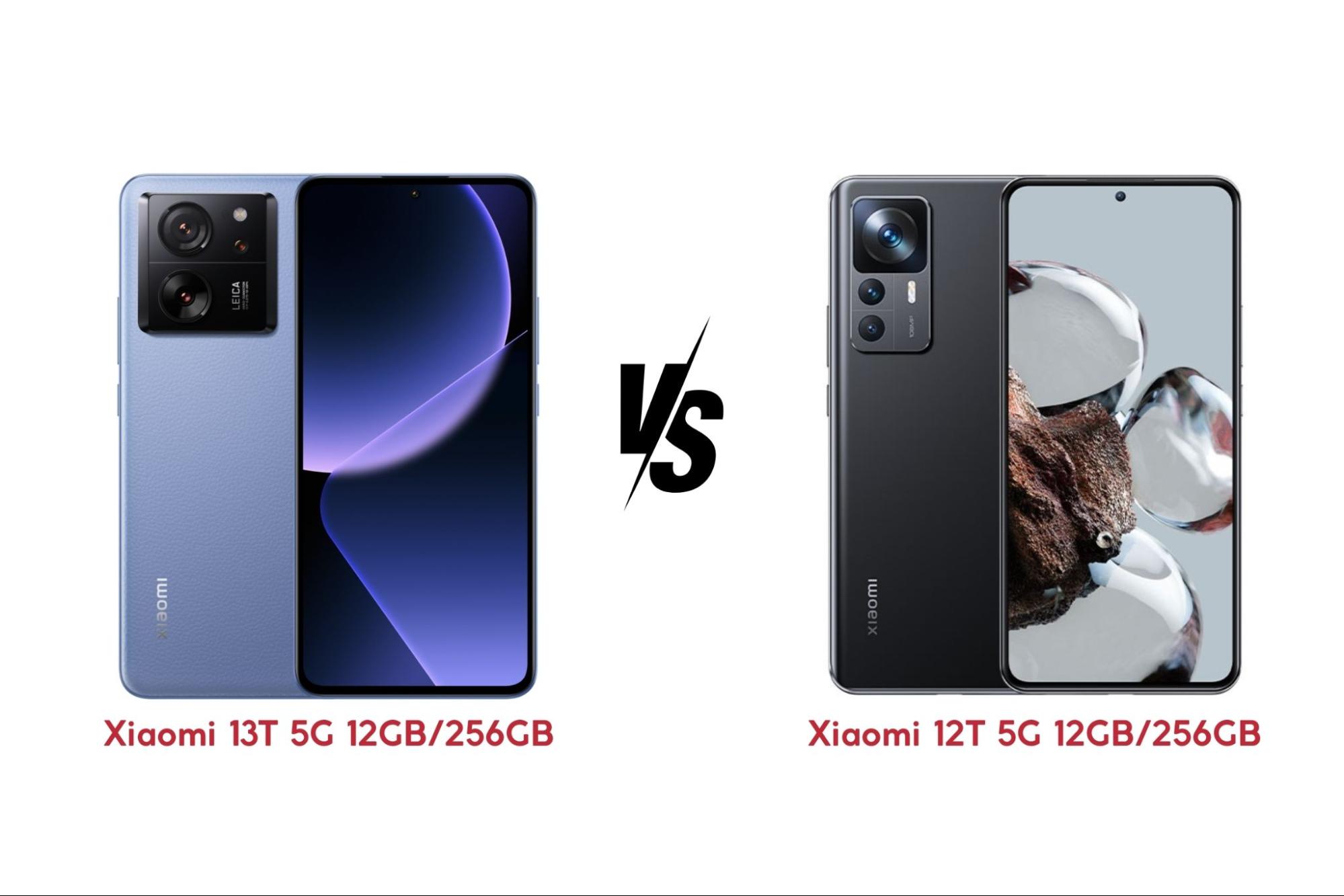Xiaomi 13T 5G 12GB/256GB có gì nâng cấp hơn so với Xiaomi 12T 5G 12GB/256GB?
