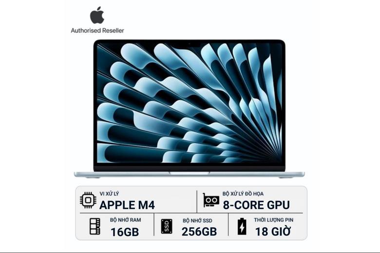 MacBook Air M4 13-inch hiệu năng vượt trội