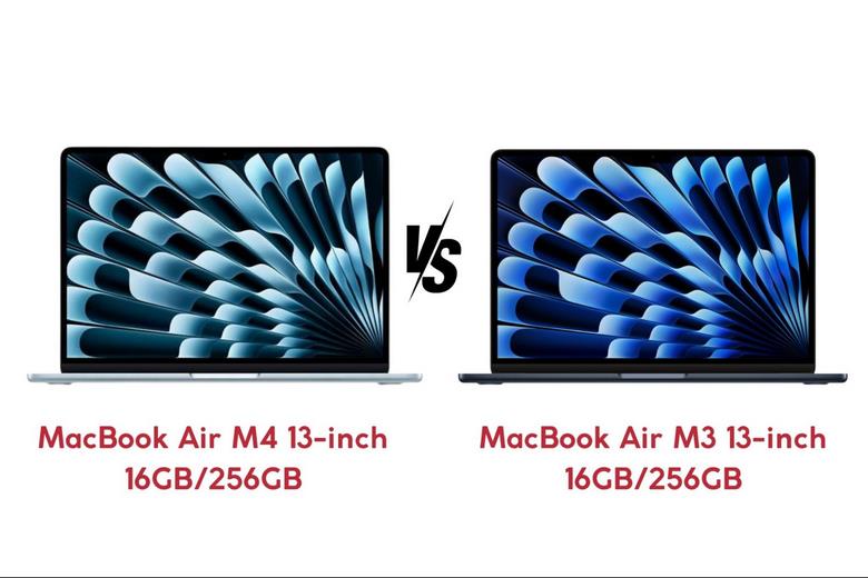 Air M4 13-inch 16GB/256GB vs Air M3 13-inch 16GB/256GB