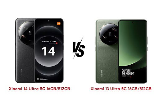 So sánh Xiaomi 14 Ultra 5G 16GB/512GB và Xiaomi 13 Ultra 5G 16GB/512GB