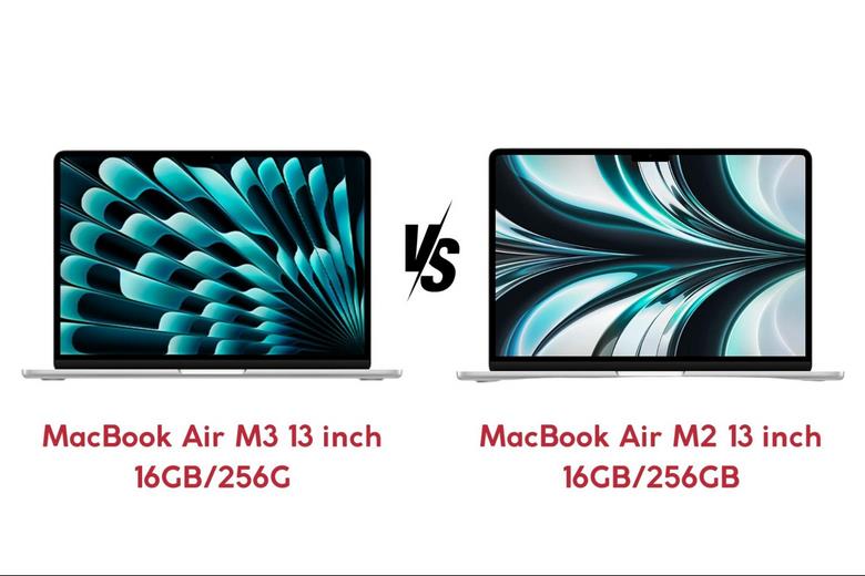 MacBook Air M3 13 inch 16GB/256GB vs MacBook Air M2 13 inch 16GB/256GB