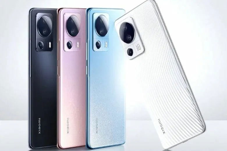 Xiaomi 13 Lite 5G phiên bản 8GB/256GB mang đến ba tùy chọn màu sắc