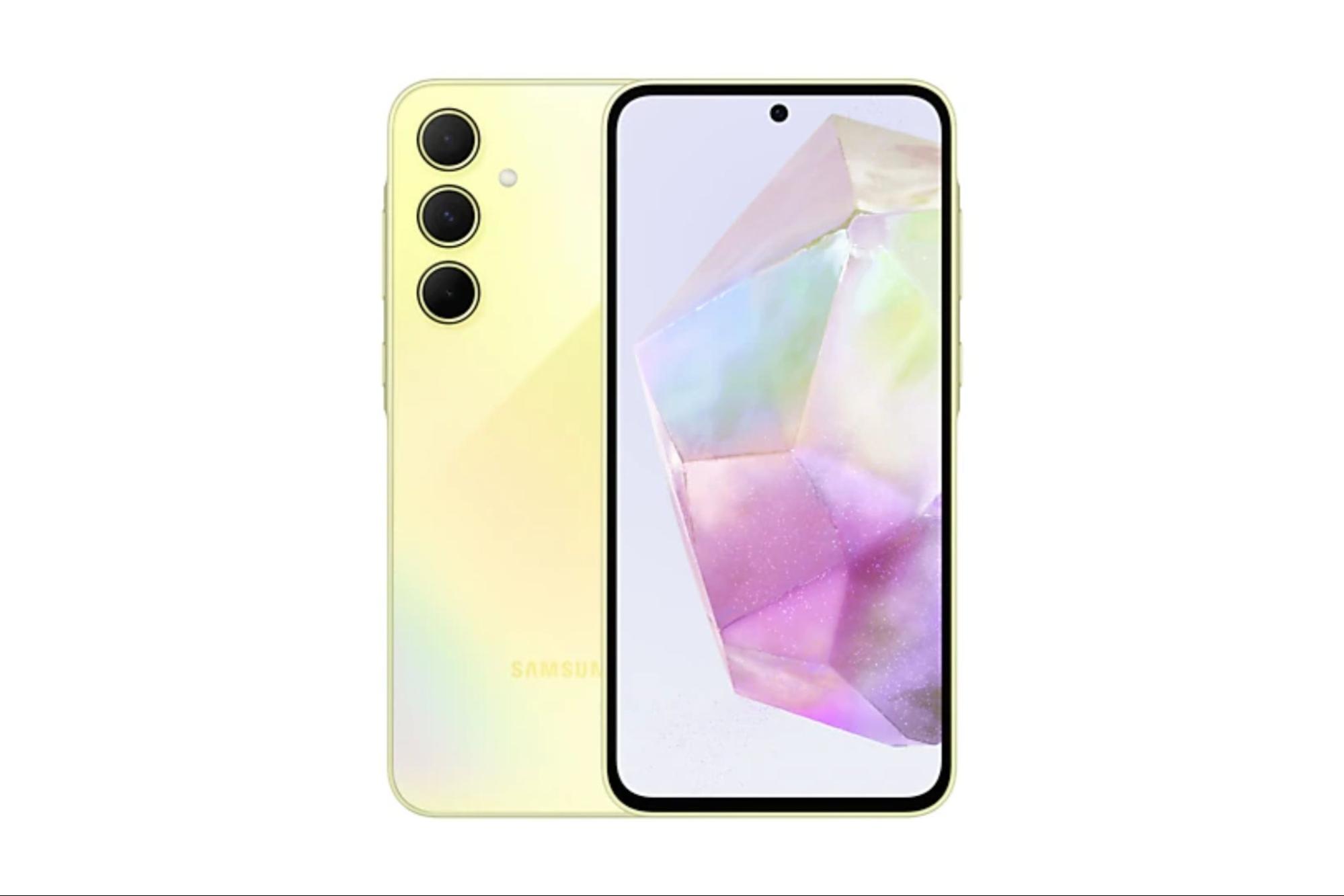 Samsung Galaxy A35 5G màu Vàng Chanh